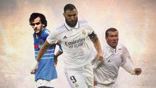 Ilustrasi - Michel Platini, Karim Benzema, Zinedine Zidane (Bola.com/Adreanus Titus)