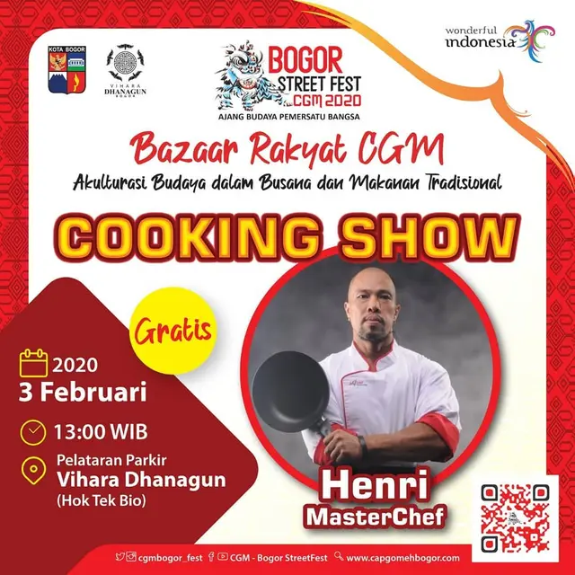 Bogor Street Festival Cap Go Meh (CGM) 2020.