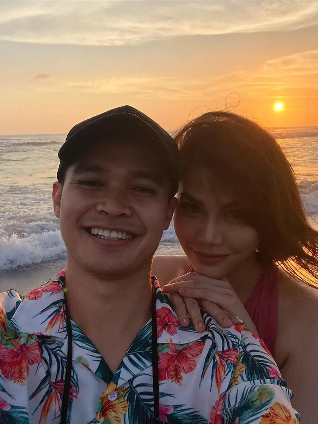 6 Potret DJ Katty Butterfly dan Aiman Ricky saat Liburan Bersama, Curi Perhatian