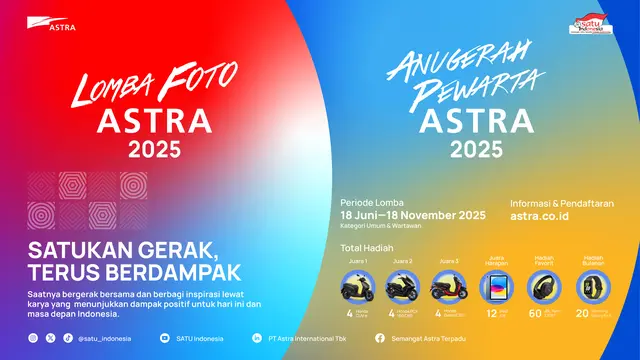 Lomba Foto & Anugerah Pewarta Astra 2025 Resmi Dibuka! Tunjukkan Karyamu, Gerakkan Perubahan