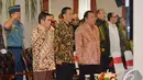 Presiden Jokowi saat menghadiri peresmian Pusat Sejarah Konstitusi di Gedung MK, Jakarta, Jumat (19/12/2014). (Liputan6.com/Faizal Fanani)