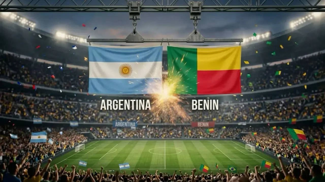 Ilustrasi Argentina Vs Benin