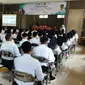 Disnakertrans Kabupaten Purwakarta memulai program pelatihan berbasis kompetensi tahap awal di 2024 guna memfasilitasi warga yang belum bekerja. Foto (Liputan6.com/Asep Mulyana)