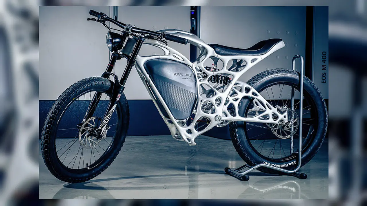 Perdana Sedunia, Sepeda Motor Listrik Hasil Pencetakan 3D