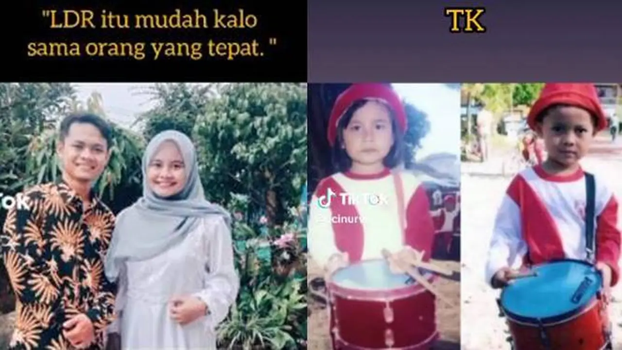 Enggak Bosan, Kisah Perjalanan Pasangan Kenal Sejak TK Hingga Jalani LDR Ini VIral