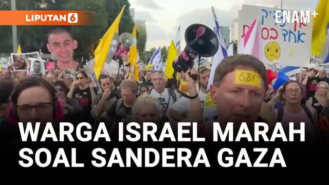 Ribuan warga Israel turun ke jalan di Tel Aviv dan berkumpul di  Hostages Square,  mendesak pemerintah segera mencapai kesepakatan pembebasan sandera yang masih ditahan di Gaza. Aksi ini digelar oleh keluarga para sandera, di tengah kekhawatiran renc...
