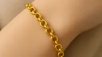 Model Gelang Emas Rantai 24 Karat 5 Gram/AI