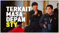 Berita video Ketua Umum PSSI, Erick Thohir, berbicara soal masa depan Shin Tae-yong sebagai pelatih Timnas Indonesia. Ia menyampaikan bahwa sudah ada kesepakatan dengan target yang diberikan.