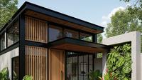 Desain Rumah Kecil Tapi Punya Nuansa Resort (AI)