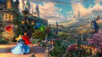 Seperti dalam Film, 7 Potret Lukisan Disney Ini Terlihat Sempurna