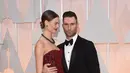 Model asal Namibia, Behati Prinsloo rupanya tengah dilanda kebahagiaan bersama sang suami Adam Levine, terlebih lagi Behati sedang hamil buah hati pertama. (AFP/Bintang.com)