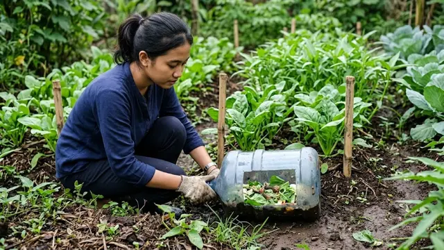 Cara Membuat Perangkap Siput dan Bekicot dari Galon Bekas