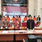 Polisi membongkar sindikat pengedar uang palsu di Jakarta dan Jawa Barat. (Liputan6.com/Nanda Perdana Putra)