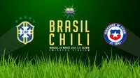 Brasil vs Chili (Liputan6.com/Ari Wicaksono)