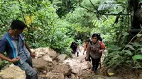 Lubang-Lubang Tambang Emas Ilegal di TN Nani Wartabone Bolmong