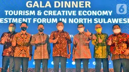 Kadin Indonesia mendukung percepatan pengembangan industri dan investasi pariwisata dan ekonomi kreatif di Sulawesi Utara khususnya di Kawasan Ekonomi Khusus (KEK) Likupang yang merupakan salah satu destinasi wisata super prioritas yang terletak di Kabupaten Minahasa Utara, Sulut. (Liputan6.com/Pool