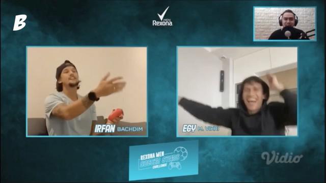 Berita video beragam ekspresi yang ditunjukkan Egy Maulana Vikri dan Irfan Bachdim saat keduanya beradu main gim di Rexona Men Soccer Stars Challenge.