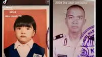 Viral Kisah Wanita Masih TK Saat Suami Jadi Polisi, Definisi Jodoh Tak ke Mana