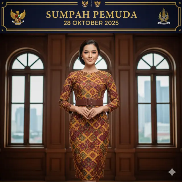 7 Model Dress Batik Simpel dan Elegan untuk Peringati Sumpah Pemuda 28 Oktober 2025, Tampil Anggun dengan Sentuhan Nasionalisme