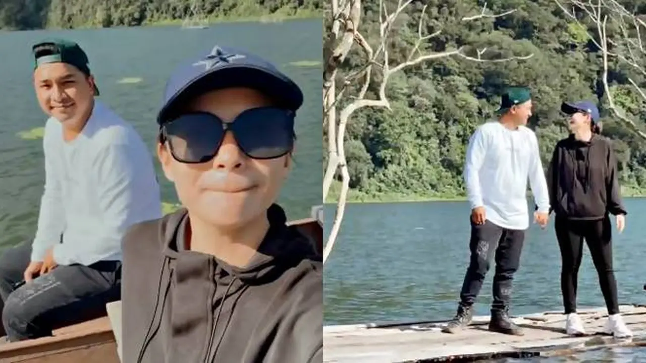 4 Bulan di Bali, Ini 6 Potrret Chelsea Olivia dan Glenn Alinskie Main di Danau