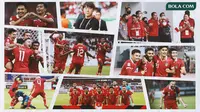 Kolase - Timnas Indonesia Vs Kamboja, Vs Brunei, Vs Thailand (Bola.com/Adreanus Titus)