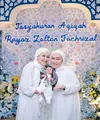 Ayu Ting Ting membagikan potretnya saat menghadiri tasyakuran aqiqah anak kedua sang adik, Syifa. [@ayutingting92]