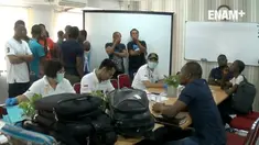 Petugas Imigrasi Jakarta Barat menangkap dan mengamankan puluhan WNA adal Nigeria yang tidak memiliki dokumen izin tinggal di sebuah apartemen di Jakarta Barat