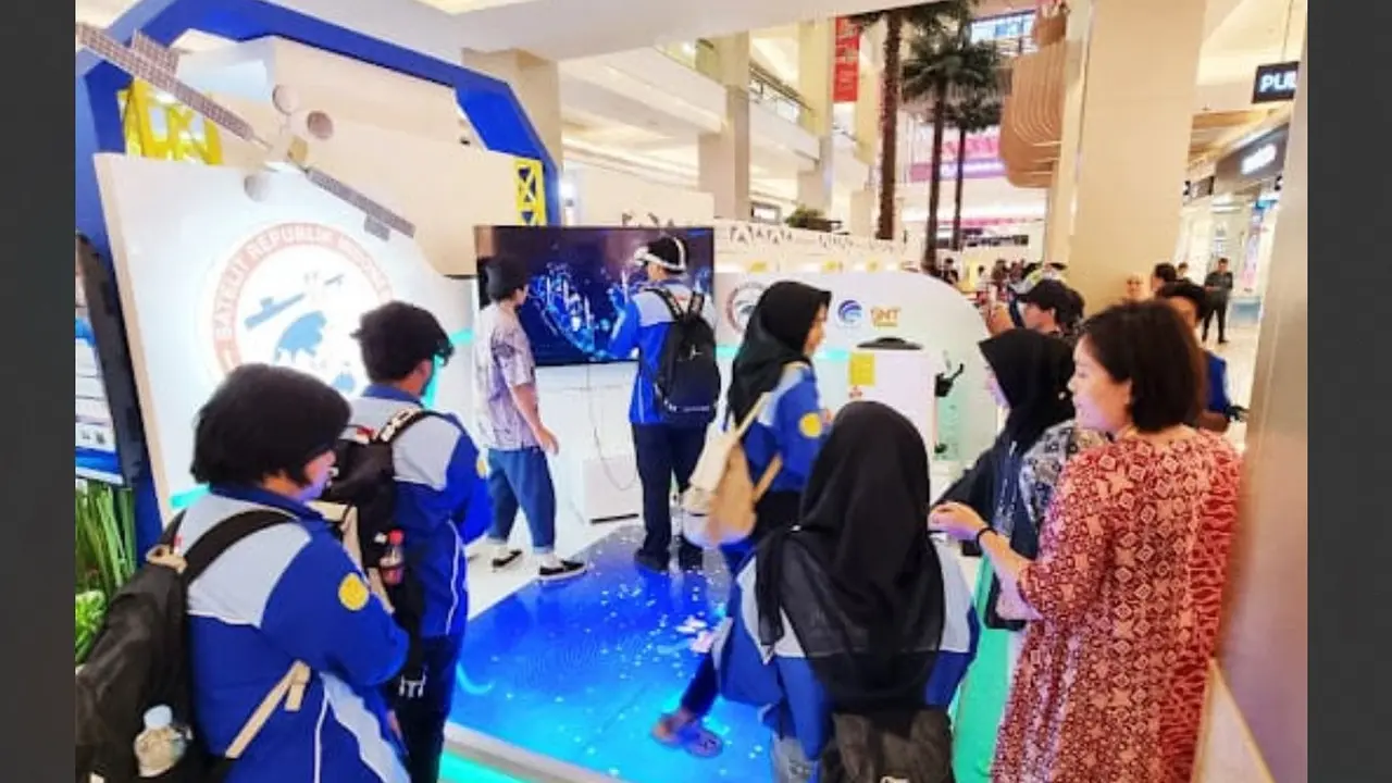 BAKTI Kominfo ikut berpartisipasi dalam pameran Sewindu Proyek Strategis Nasional (PSN): Infrastructure Forum and Edutainment Expo.