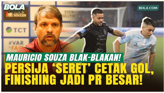Persija Belum Tajam! Mauricio Souza: Finishing Jadi Titik Lemah yang Terus Dievaluasi