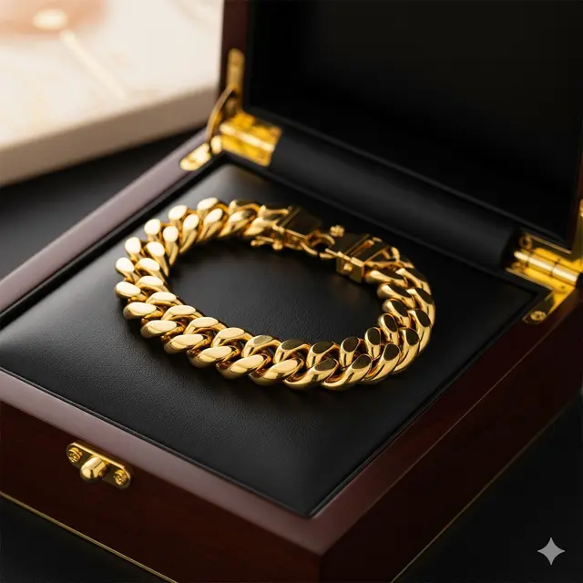 Gelang Rantai Cuban Link