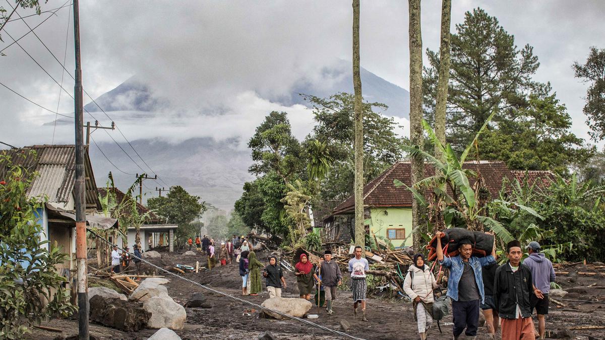 Dampak Erupsi Gunung Semeru, Desa Supiturang Luluh Lantak