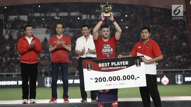 Gasak Bali United, Persija Jakarta Juara Piala Presiden 2018