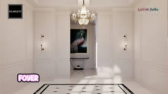 Rumah Celine Evangelista yang sedang direnovasi