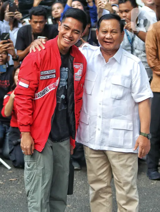 Diketahui sebelumnya, Ketua Umum Partai Solidaritas Indonesia (PSI) Kaesang Pangarep mengaku, sudah mengatur pertemuan dengan Partai Gerindra, untuk mengatur pertemuan dengan Prabowo Subianto. (Liputan6.com/Angga Yuniar)