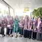 Gaya Annisa Pohan Kunjungan Kerja ke Sulawesi Selatan. [@annisayudhoyono]