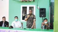 Wakil Ketua MPR Jazilul Fawaid saat Sosialisasi Empat Pilar MPR di Warkop Lempah Kuning Aswaja, Desa Kurau Barat, Bangka Tengah, Provinsi Bangka Belitung, Rabu (18/11/2020).