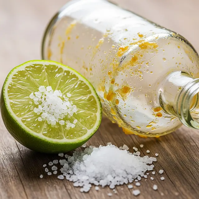 Membersihkan Botol Minyak agar Bersih dari Lemak dengan Bahan Dapur (Gemini AI)