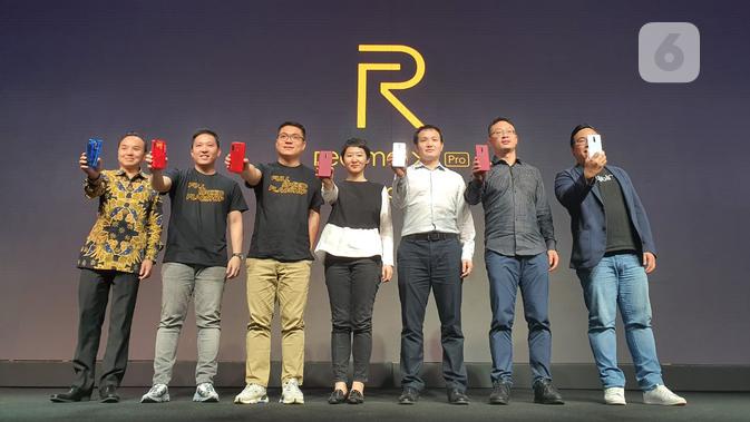 Peluncuran Realme X2 Pro di Jakarta, Rabu (27/11/2019). (/ Agustin Setyo W)