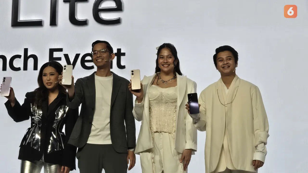 Peluncuran Vivo V40 Lite, smartphone Android dengan dukungan AI yang dibanderol mulai dari Rp 3,2 jutaan (Liputan6.com/ Agustin Setyo Wardani)