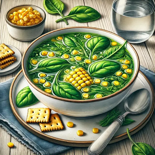 2. Sup Bayam Jagung