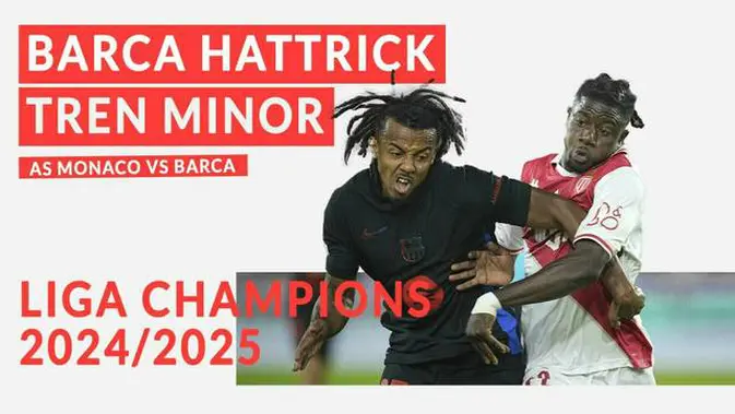 Pertempuran Epik: Monaco vs Barcelona, Catatan yang Menggemparkan Liga Champions