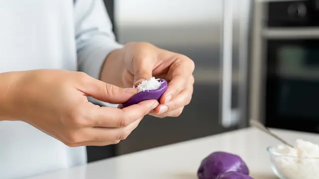 Kue Bugis Ubi Ungu