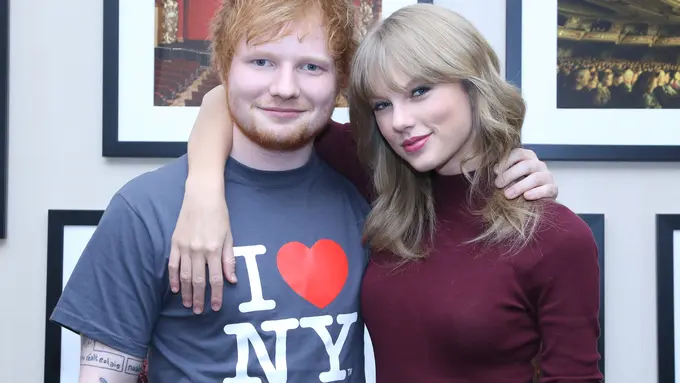 [Bintang] Ed Sheeran dan Taylor Swift