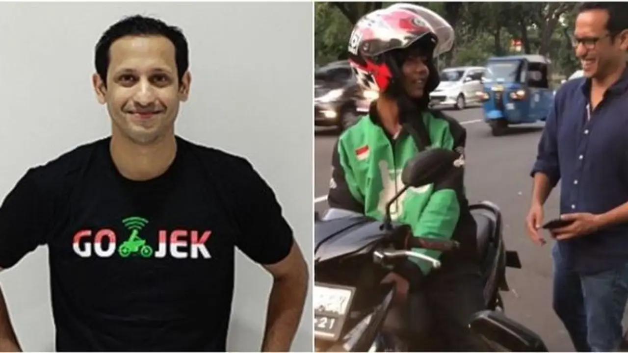 Nadiem Makarim Memesan Go-jek