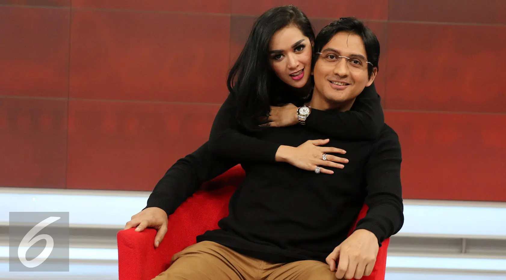 	Tiara Dewi dan Lucky Hakim (Herman Zakharia/Liputan6.com)