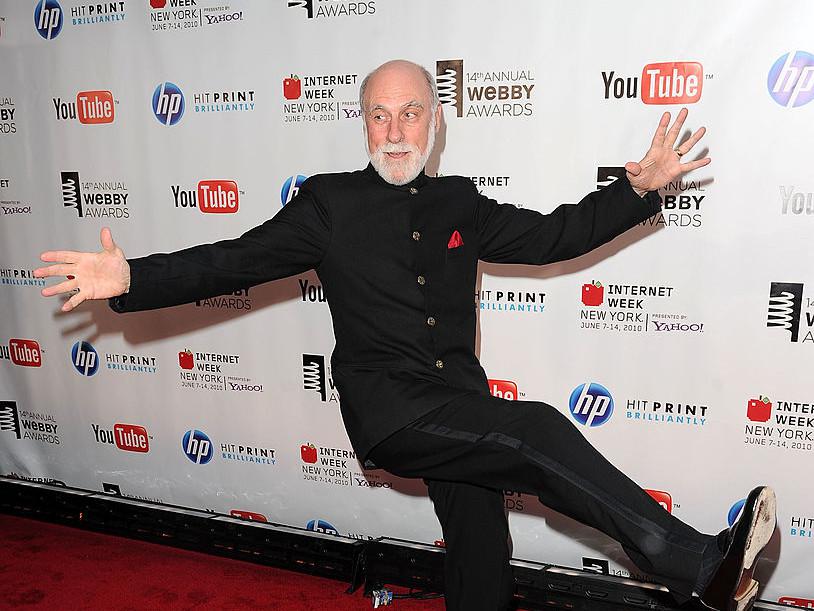 Vint Cerf, Chief Internet Evangelist Google masuk dalam salah satu Greygler. Getty/Stephen Lovekin