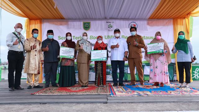 Apresiasi Bupati Berau Atas Dukungan 30 Booth Umkm Dari Pt Berau Coal Regional Liputan6 Com