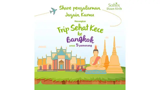 Jangan disimpan sendiri, ikutan kompetisi #JagainKamu yang dipersembahkan oleh Softex Daun Sirih ini, yuk!