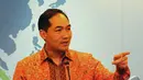 Mantan Menteri Perdagangan Muhammad Lutfi menyampaikan pidatonya saat serah terima jabatan Menteri perdagangan, Jakarta, Senin (27/10/2014). (Liputan6.com/Andrian M Tunay)