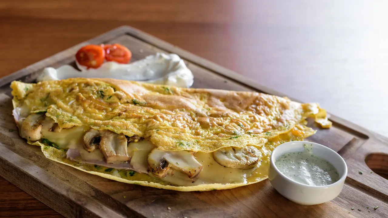omelet jamur shitake